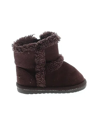 Pre-owned Teeny Toes Kids' Boots In Brown