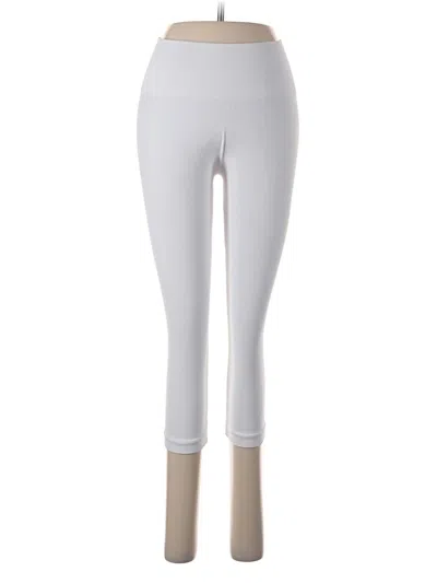 Pre-owned Tees By Tina Active Pants In White