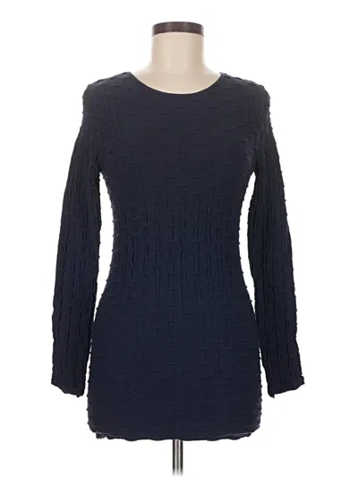 Pre-owned Tees By Tina Long Sleeve T-shirt In Blue