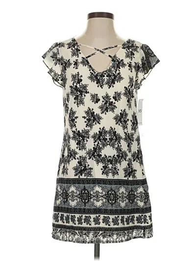Pre-owned Teeze Me Casual Dress In Gray