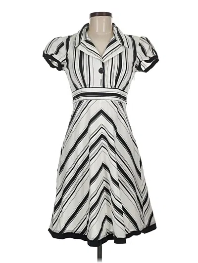 Pre-owned Teeze Me Casual Dress In Gray