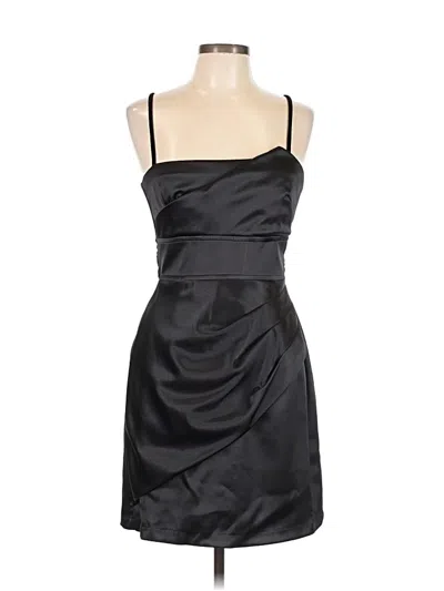 Pre-owned Teeze Me Cocktail Dress In Black