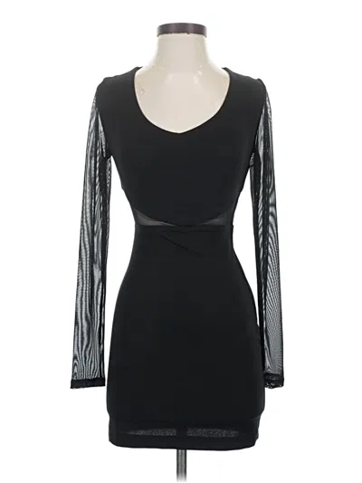 Pre-owned Teeze Me Cocktail Dress In Black