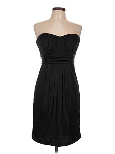 Pre-owned Teeze Me Cocktail Dress In Black