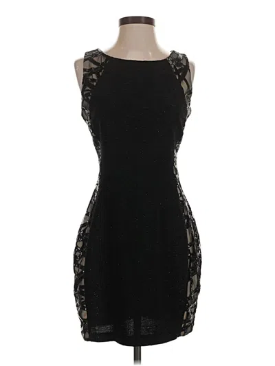 Pre-owned Teeze Me Cocktail Dress In Black