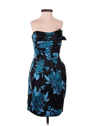 Pre-owned Teeze Me Cocktail Dress In Blue