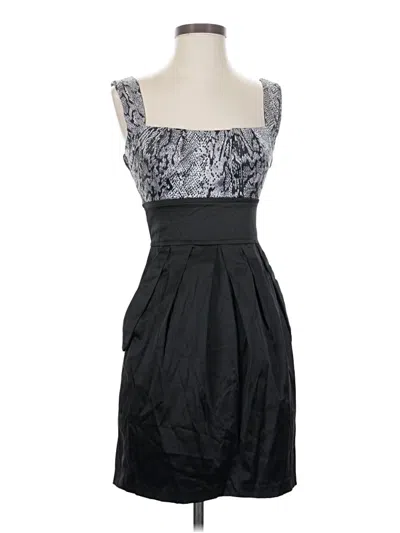 Pre-owned Teeze Me Cocktail Dress In Gray