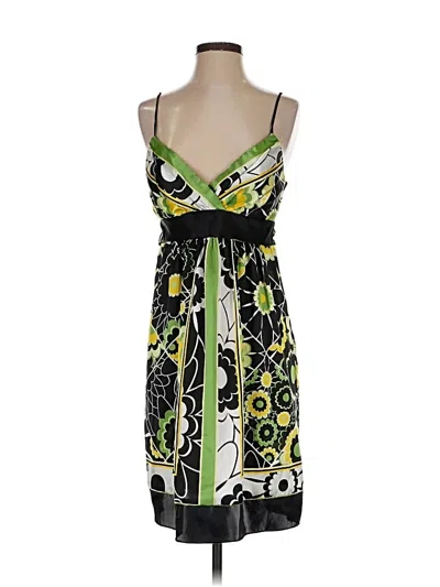 Pre-owned Teeze Me Cocktail Dress In Green