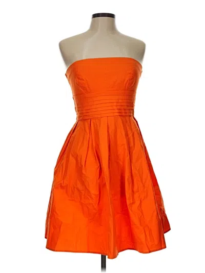 Pre-owned Teeze Me Cocktail Dress In Orange