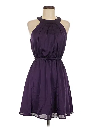 Pre-owned Teeze Me Cocktail Dress In Purple