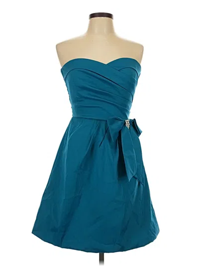 Pre-owned Teeze Me Cocktail Dress In Teal