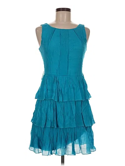 Pre-owned Teeze Me Cocktail Dress In Teal