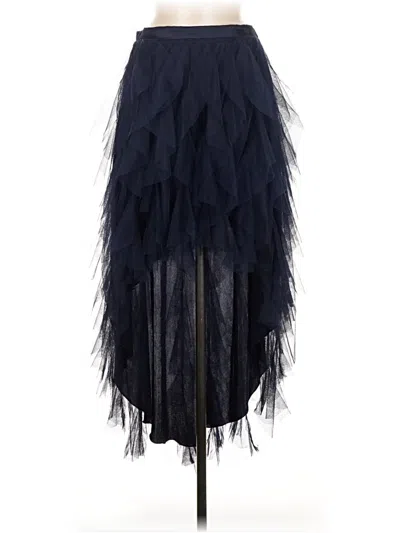 Pre-owned Teeze Me Formal Skirt In Blue