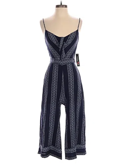Pre-owned Teeze Me Jumpsuit In Blue