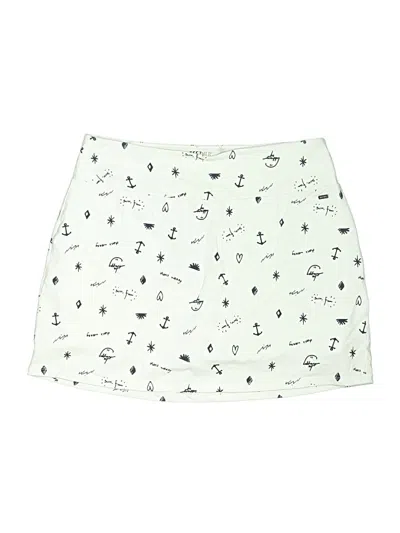 Pre-owned Teez-her Active Skort In White