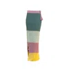 Tega Collective Women's Blue / Pink / Purple Samudram Colorblock Crochet Maxi Skirt In Blue/pink/purple