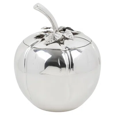 Pre-owned Teghini Italy Silver Plate Barware Ice Bucket, Circa 1980