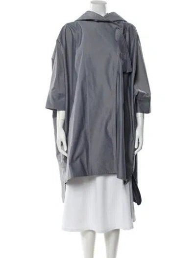 Pre-owned Teija Coat In Gray