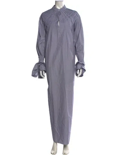 Pre-owned Teija Long Dress In Gray