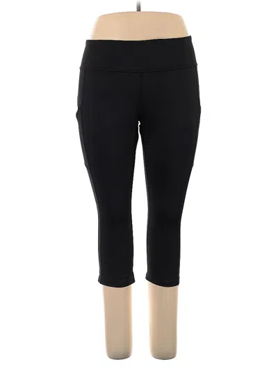 Pre-owned Tek Gear Active Pants In Black