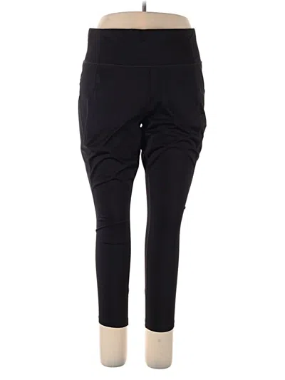 Pre-owned Tek Gear Active Pants In Black