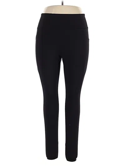 Pre-owned Tek Gear Active Pants In Black