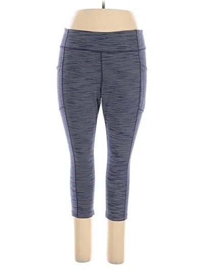 Pre-owned Tek Gear Active Pants In Blue