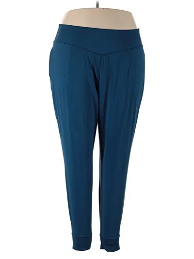 Pre-owned Tek Gear Active Pants In Blue