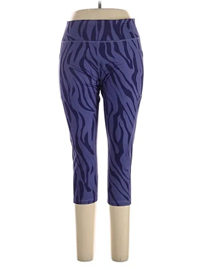 Pre-owned Tek Gear Active Pants In Blue