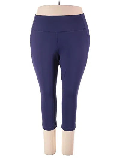 Pre-owned Tek Gear Active Pants In Blue