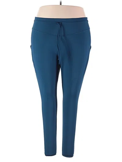 Pre-owned Tek Gear Active Pants In Blue