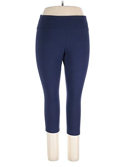 Pre-owned Tek Gear Active Pants In Blue