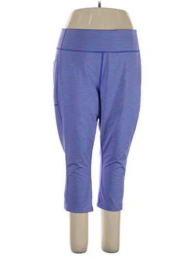 Pre-owned Tek Gear Active Pants In Blue