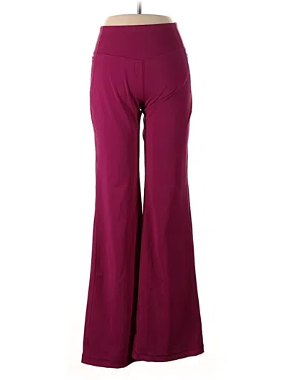 Pre-owned Tek Gear Active Pants In Burgundy