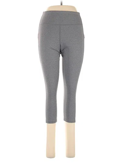 Pre-owned Tek Gear Active Pants In Gray