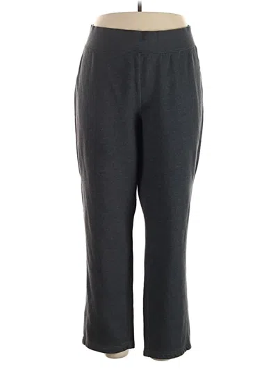 Pre-owned Tek Gear Active Pants In Gray