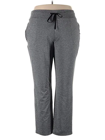 Pre-owned Tek Gear Active Pants In Gray