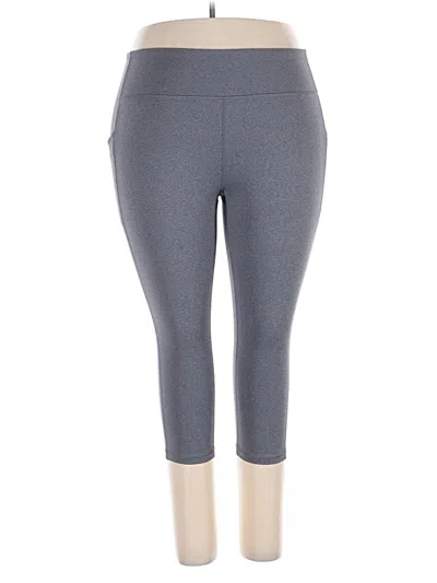 Pre-owned Tek Gear Active Pants In Gray