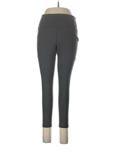 Pre-owned Tek Gear Active Pants In Gray
