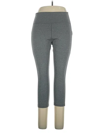 Pre-owned Tek Gear Active Pants In Gray