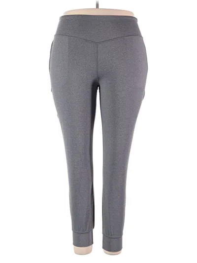 Pre-owned Tek Gear Active Pants In Gray