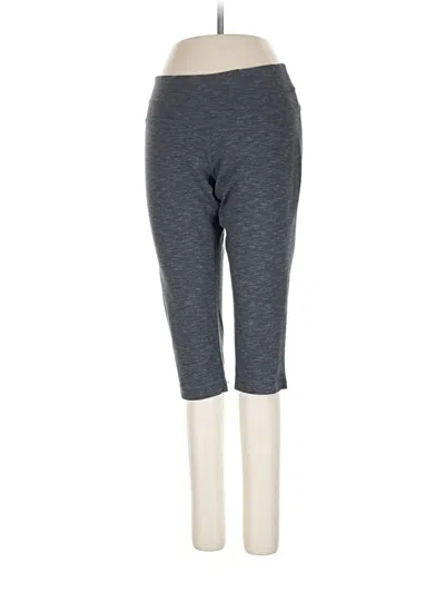 Pre-owned Tek Gear Active Pants In Gray