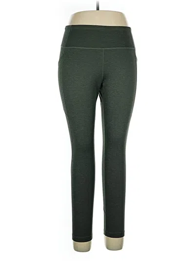 Pre-owned Tek Gear Active Pants In Green