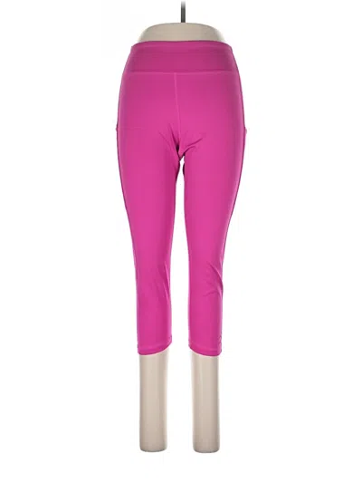 Pre-owned Tek Gear Active Pants In Pink