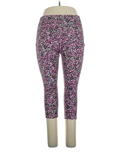 Pre-owned Tek Gear Active Pants In Pink