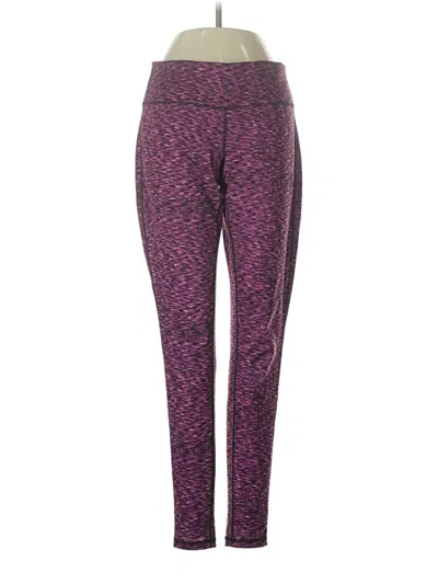 Pre-owned Tek Gear Active Pants In Purple