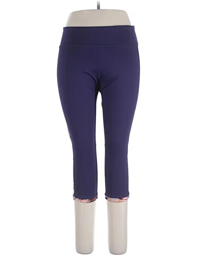 Pre-owned Tek Gear Active Pants In Purple