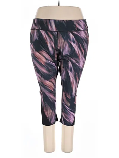 Pre-owned Tek Gear Active Pants In Purple