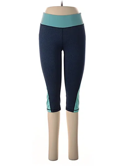 Pre-owned Tek Gear Active Pants In Teal