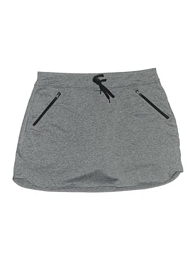 Pre-owned Tek Gear Active Skort In Gray